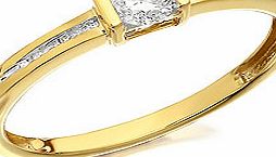 9ct Gold Diamond Ring 0.25ct - 045121