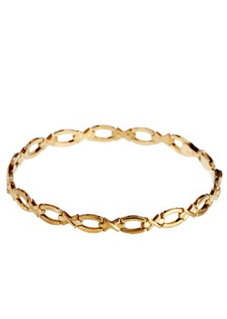 9ct Gold Diamond set Crossover Bracelet