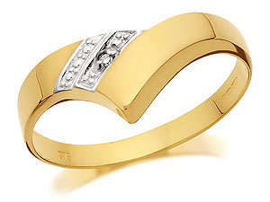Diamond Wishbone Ring - 182107