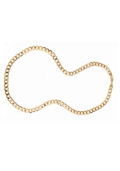 9ct Gold Gents 20 Inch Curb Chain