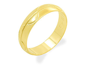 9ct gold Grooms Wedding Band 184202-R