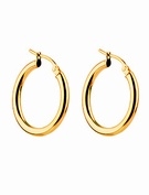 9ct gold Hoop Earrings 300BC51/99
