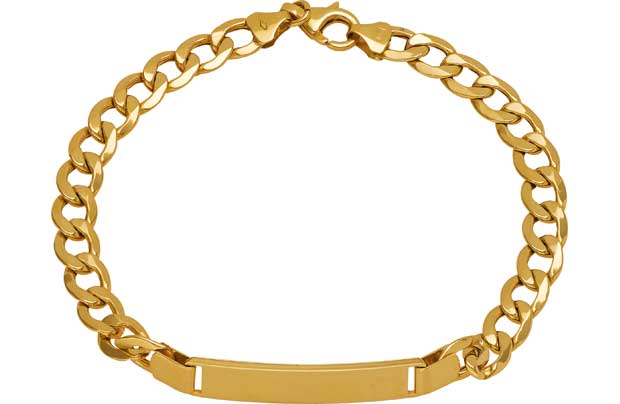 9ct Gold ID Bracelet