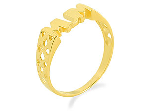 9ct gold Mum Ring 182701-J