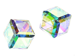 SwarovskiCrystal Sugar Cube Earrings