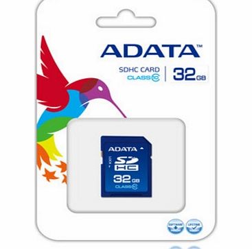 32GB A-Data High-Speed 155X SDHC CL10 Secure