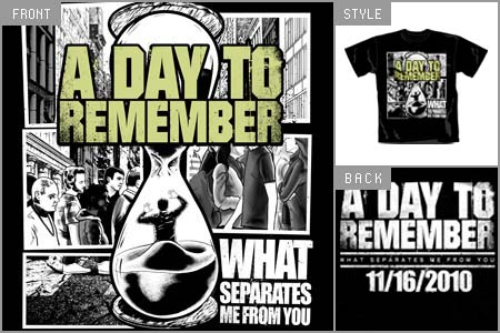 A Day To Remember (What Separates) T-shirt