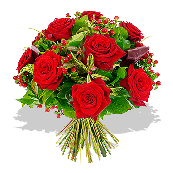 A Dozen Red Roses - flowers