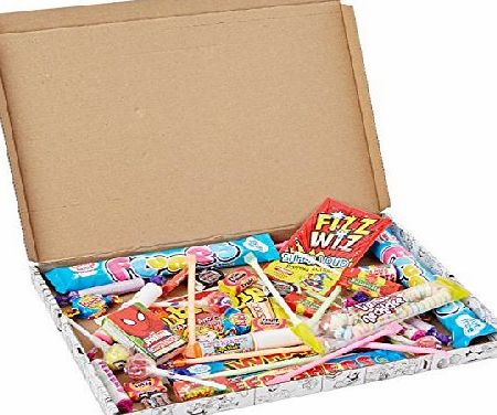 The Letterbox Buster! - Full Of Mouthwatering Old Fashioned Retro Sweets - 100% Money Back Guarantee! - Perfect Inexpensive Christmas Gift, Secret Santa & Stocking Filler