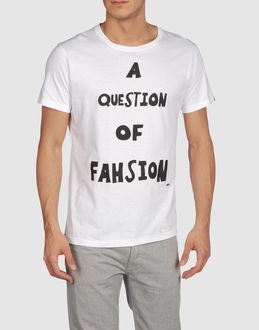A QUESTION OF TOPWEAR Short sleeve t-shirts MEN on YOOX.COM