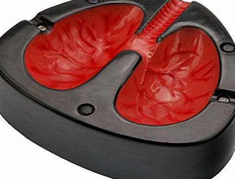 A-szcxtop Creative Lung-Shaped Ashtray Quit Smoking Gift Cough Screaming Cigarette Ash Tray