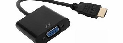 A-szcxtop(TM) Neewer Black HDMI Input To VGA Adapter Converter For PC Laptop