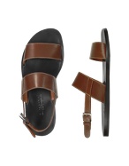 A.Testoni Studium - Mens Brown Calf Leather Sandal