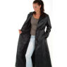 A W Rust LADIES FULL LENGTH LEATHER COAT and#39;60Hand39;