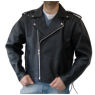 LEATHER MOTORBIKE JACKET and#39;TOUR 251and39;