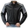LEATHER MOTORCYCLE JACKET and#39;RACE228and39;