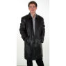 MENS 3/4 LENGTH LEATHER COAT and#39;134Hand39;