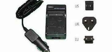 AAA Products Mains Battery Charger for Kodak Easyshare M532 Digital Camera - 2 Hours quick charging - UK, USA, EU plugs and car charger Included - AAA Products - 12 Month Warranty