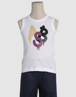 AB/SOUL TOP WEAR Sleeveless t-shirts GIRLS on YOOX.COM