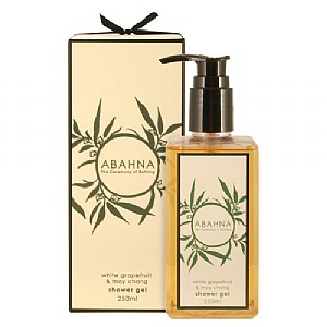 Abahna White Grapefruit and May Chang Shower Gel 250ml