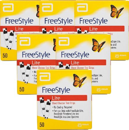 Abbott Diabetes Care, 2102[^]0139220 Freestyle Lite Testing Strips - 6 Pack