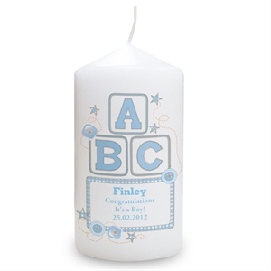 ABC Personalised Candle