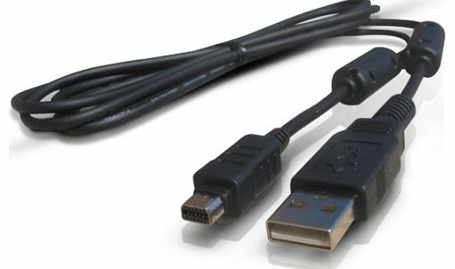 Olympus CB-USB5 / CB-USB6 USB Cable Cord Lead (For Image Transfer / Battery Charger - Only Supports Charging in Select models) for Select Camedia / Creator / Evolt / Mju / Pen / Stylus / Tough / Trave