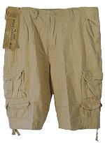 Abercrombie & Fitch River Dredged Wash Cargo Shorts Sand Size 30 inch waist
