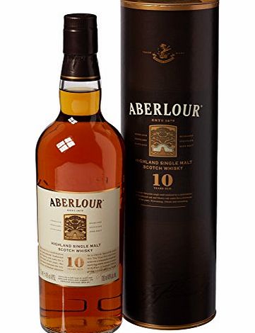 Aberlour 10 Year Old Double Cask Matured Single Scotch Malt Whisky 70 cl
