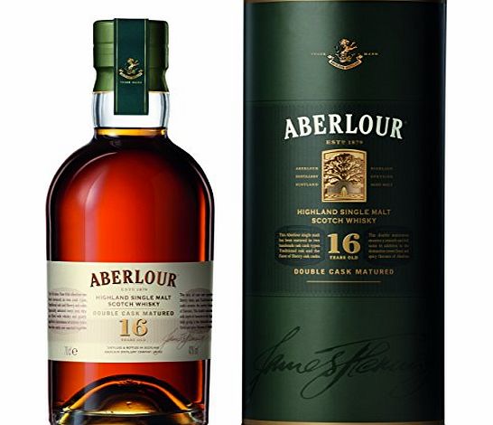 Aberlour 16 Year Old Double Cask Matured Single Scotch Malt Whisky 70 cl