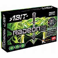 Abit ATI Radeon 9550 128MB DDR 8x AGP DVI TV Out Retail