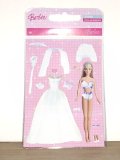 Barbie Bride Dress Up Fridge Magnets