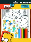 ABL The Simpsons Colouring and Sticker Set