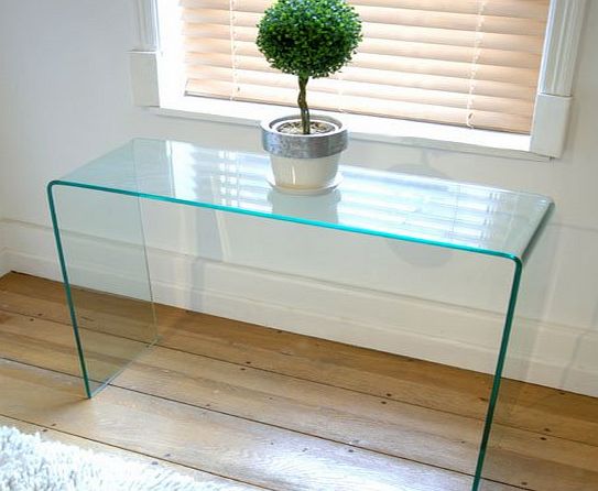 Abode Interiors Hall Glass Console Table