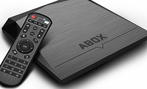 ABOX Android 6.0 TV Box 2GB/8GB, 2017 Model GooBang Doo ABOX A1 Plus Amlogic S905X 64 Bits Quad Core Streaming Media Player Support 4K (60Hz) Full HD,WiFi 2.4GHz, H.265