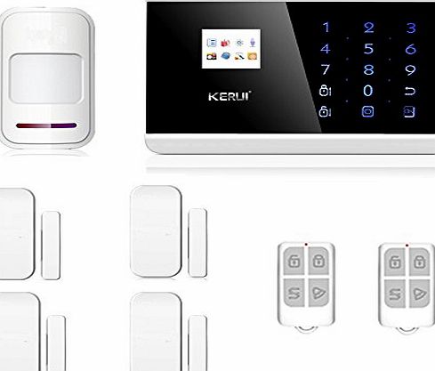 ABTO Wireless Android IOS APP GSM Home Security Alarm System DIY Kit with Auto Dial
