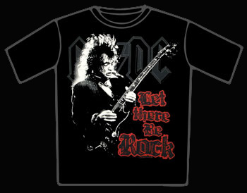 AC/DC Angus Let There T-Shirt