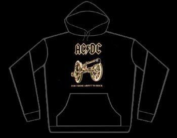 AC/DC For Those About To Rock Hoodie