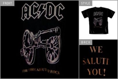 AC/DC (For Those About To Rock) T-shirt