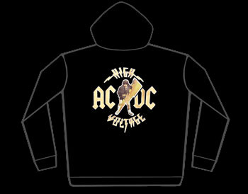 AC/DC High Voltage Zip Hoodie