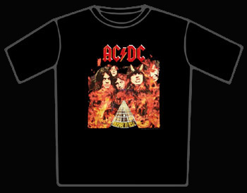 AC/DC Highway Fire T-Shirt