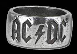 AC/DC Logo Ring
