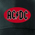 AC/DC Oval Logo Baseball Cap