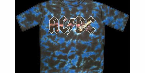 AC/DC Satellite Tiedye T-Shirt