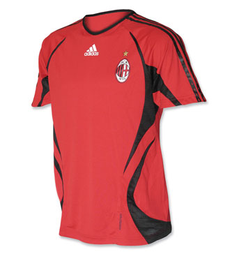 AC Milan Adidas 06-07 AC Milan Training shirt (red)