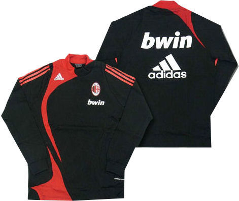 AC Milan Adidas 07-08 AC Milan Sweat Top