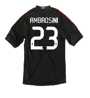 Adidas 2010-11 AC Milan 3rd Shirt (Ambrosini 23)
