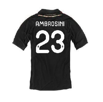 AC Milan Adidas 2011-12 AC Milan Third Shirt (Ambrosini 23)