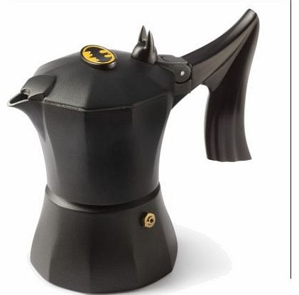 Accademia Mugnano Batman the Dark Knight Coffee Pot Italian Espresso for 1 Cup