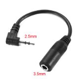 Accessories direct 2.5MM MALE to 3.5MM FEMALE CABLE HEADPHONE JACK ADAPTER